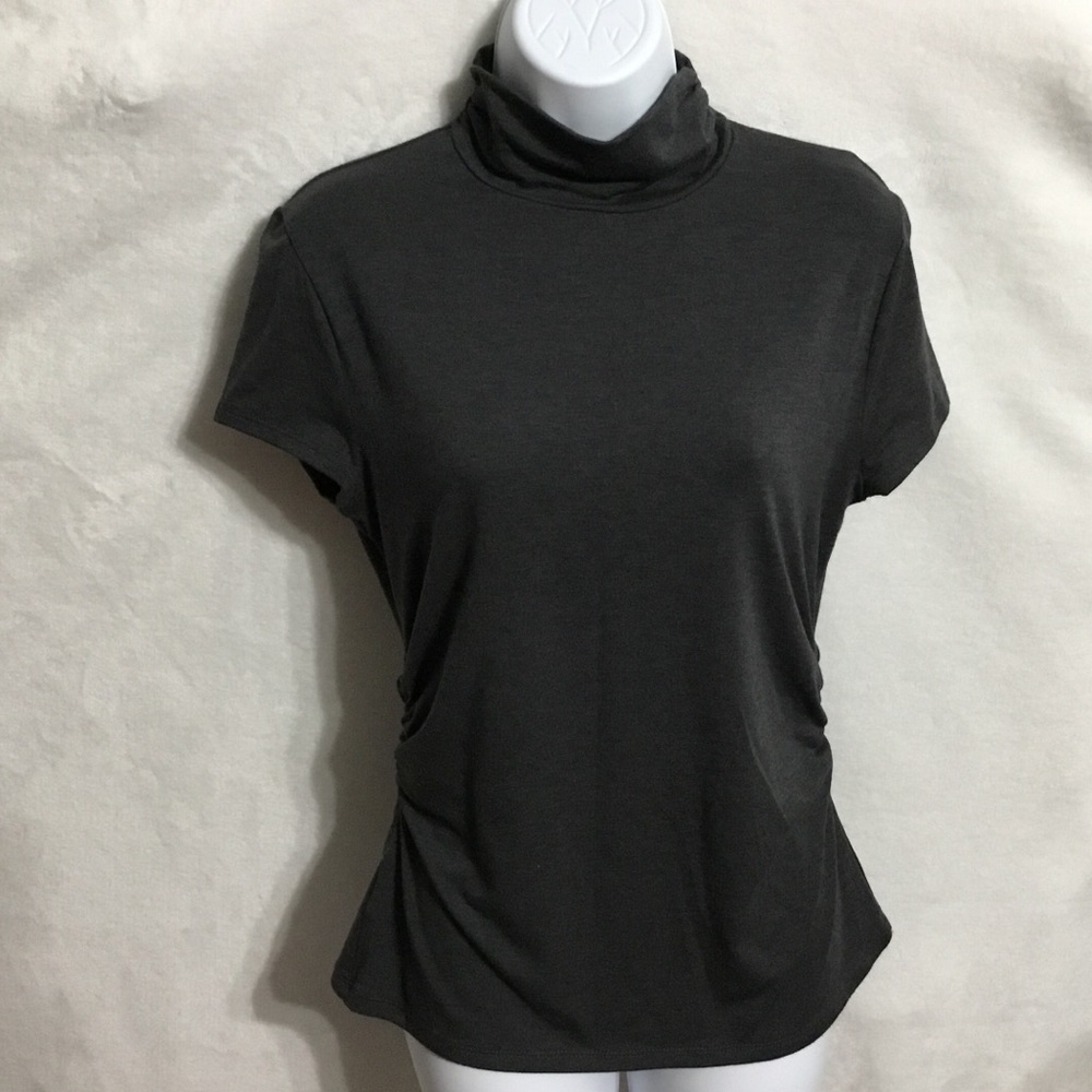 Evan Picone Short Sleeve Knit Top